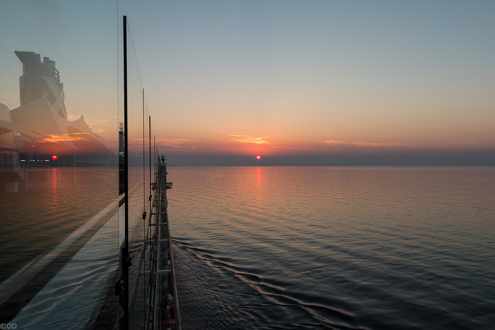 Celebrity Reflection Sunset