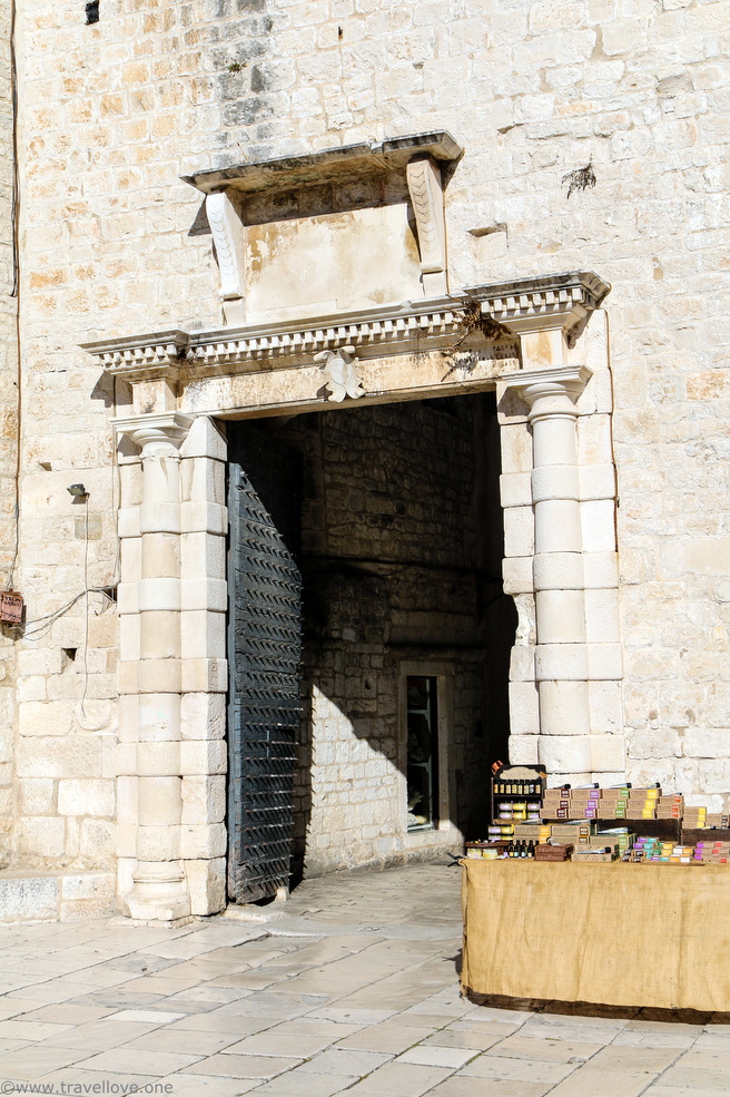 016 Trogir Croatia Sea Gate
