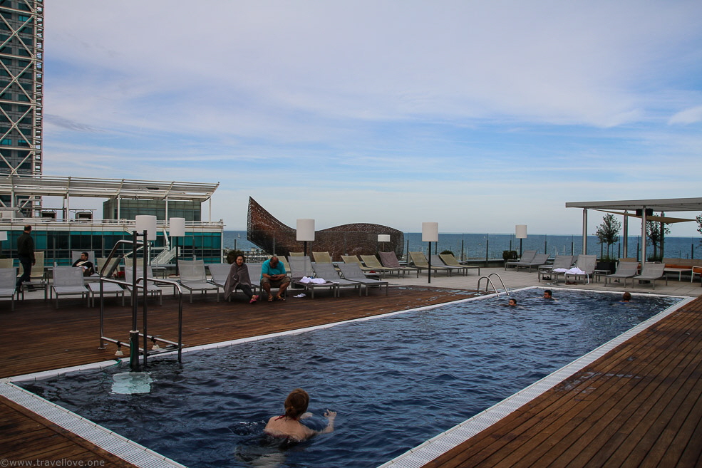 007 Pullman Skipper Barcelona Rooftop Pool