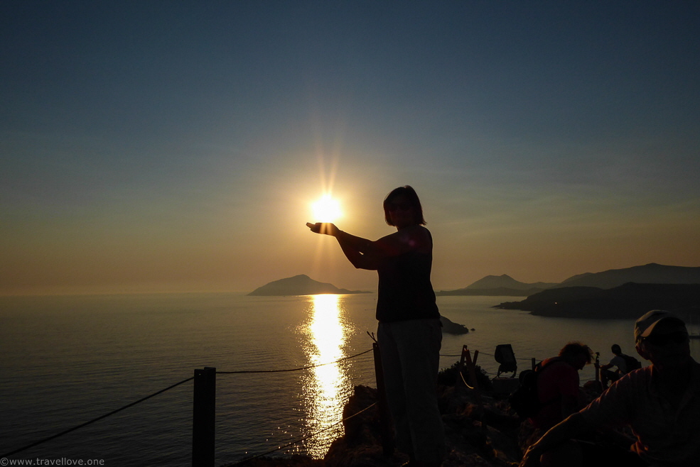 53 Poseidon Temple Sounion Sunset