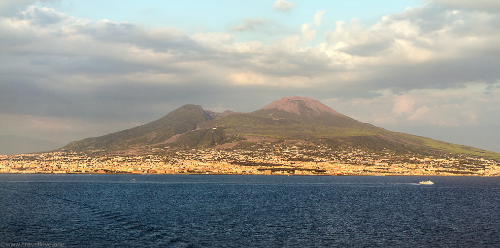 80 Naples Sunset Mount Vesuvius